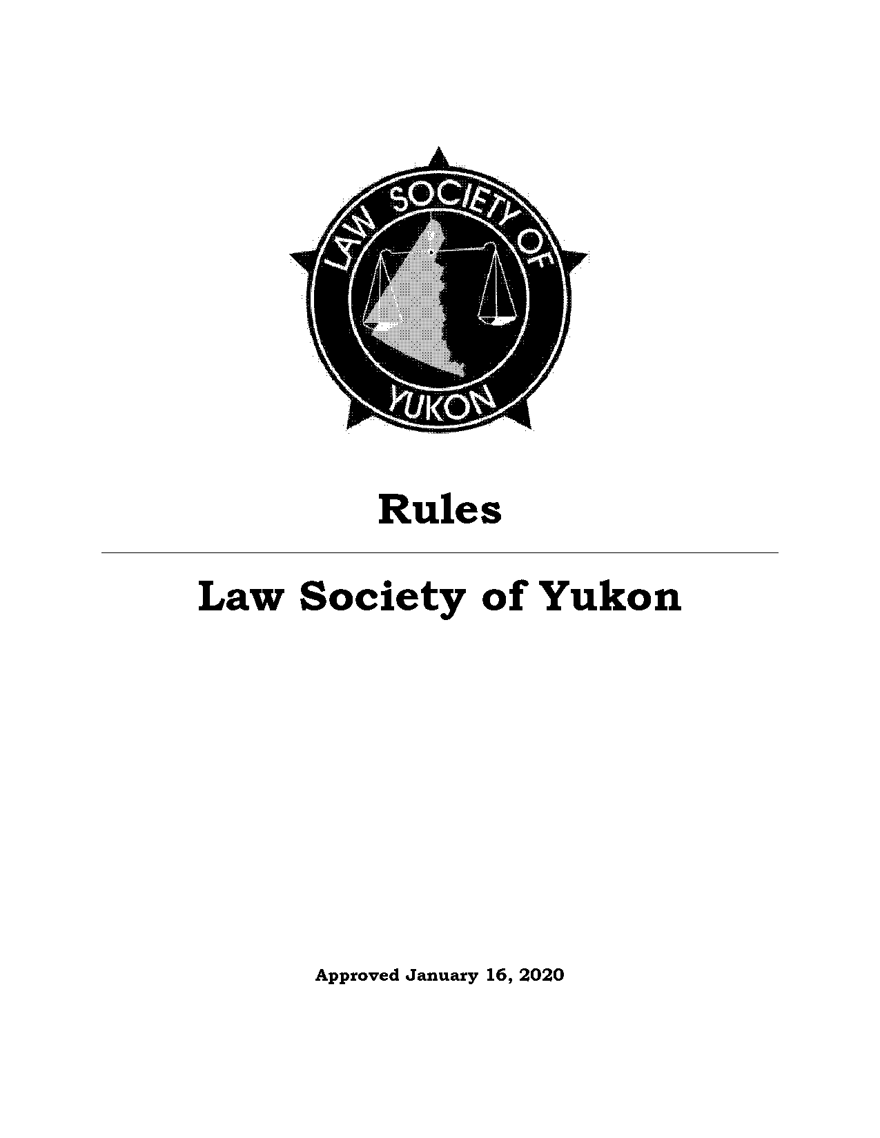 law society of yukon act