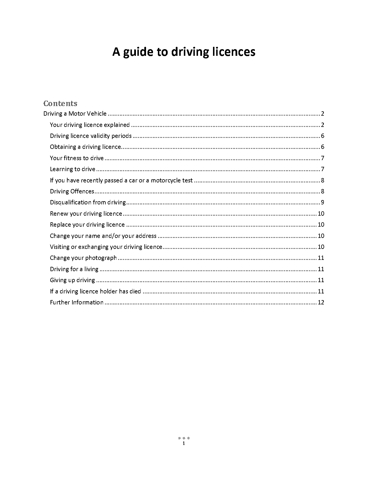 how long does a northern ireland driving licence last