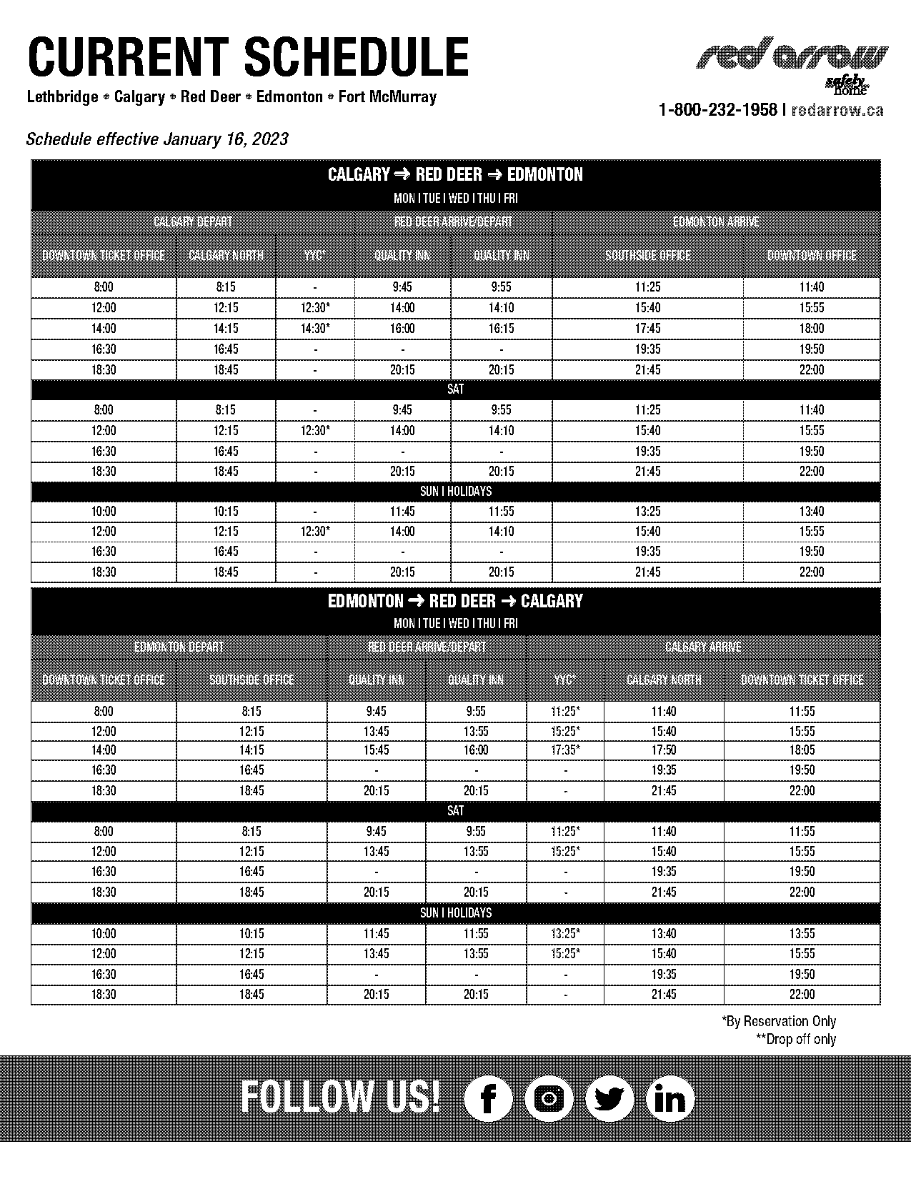 bus ticket edmonton to fort mcmurray