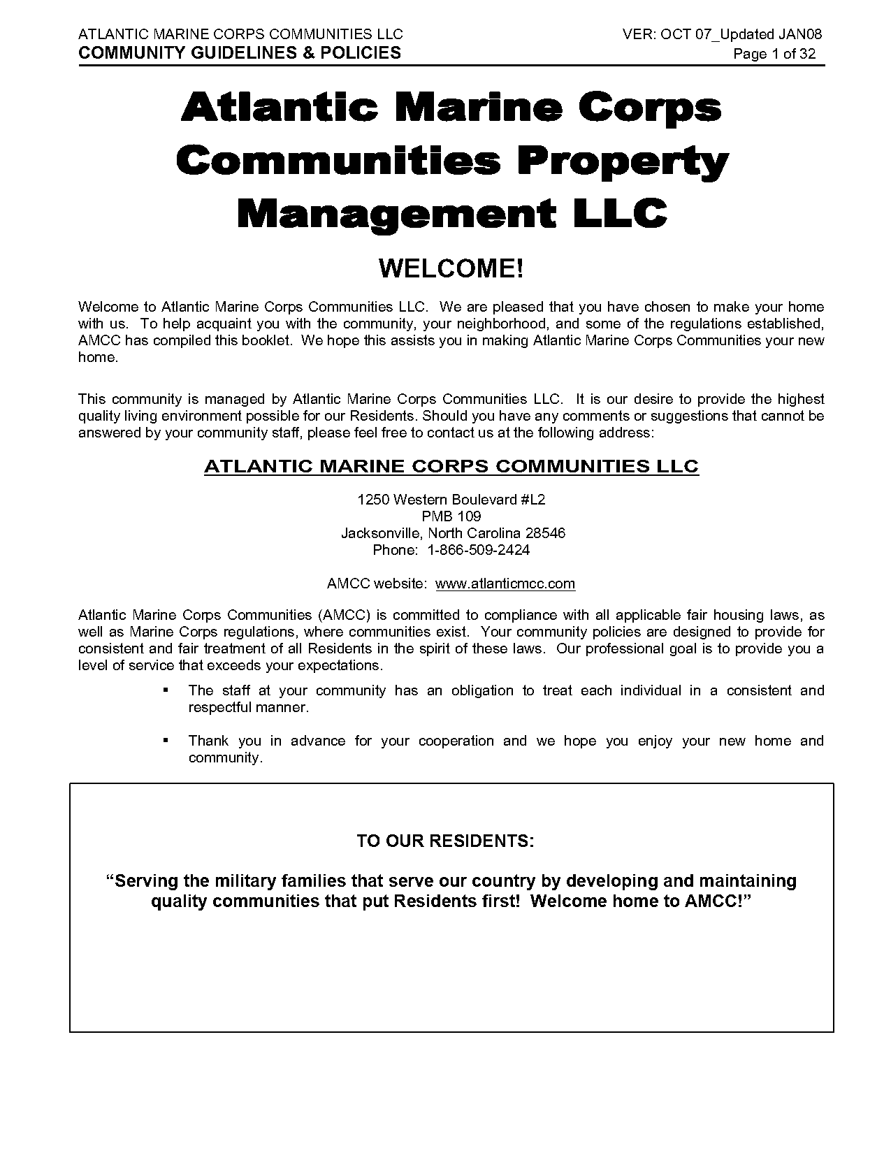 complaint of leasse violation to property manager about noisy neighbors