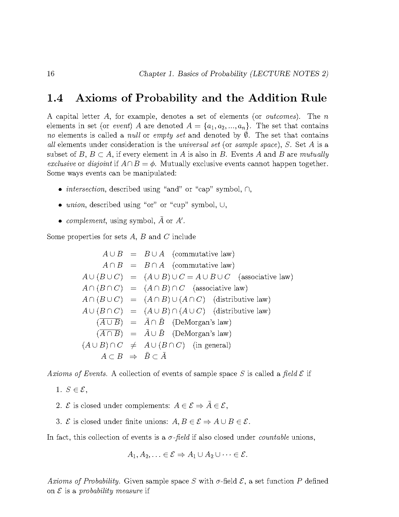 axioms of probability practice problems pdf