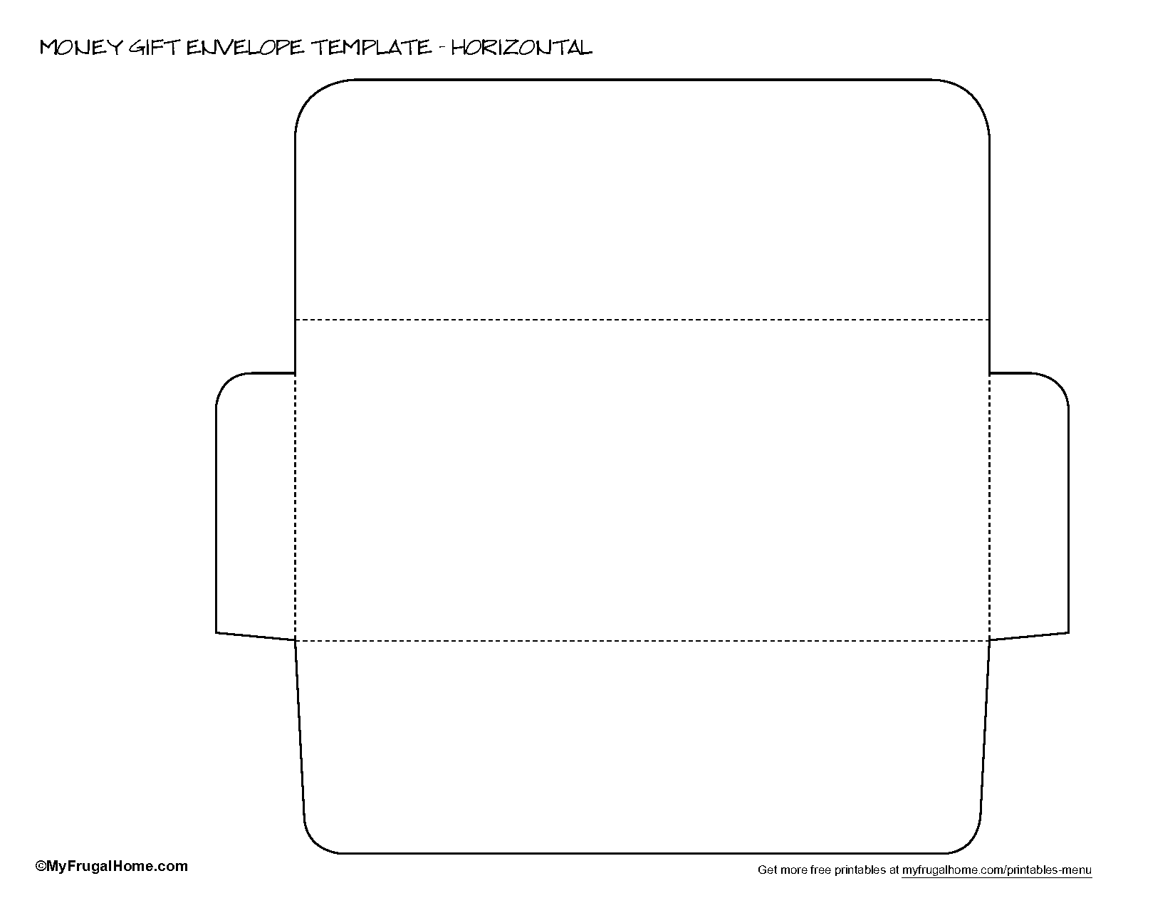 free money envelope template pdf