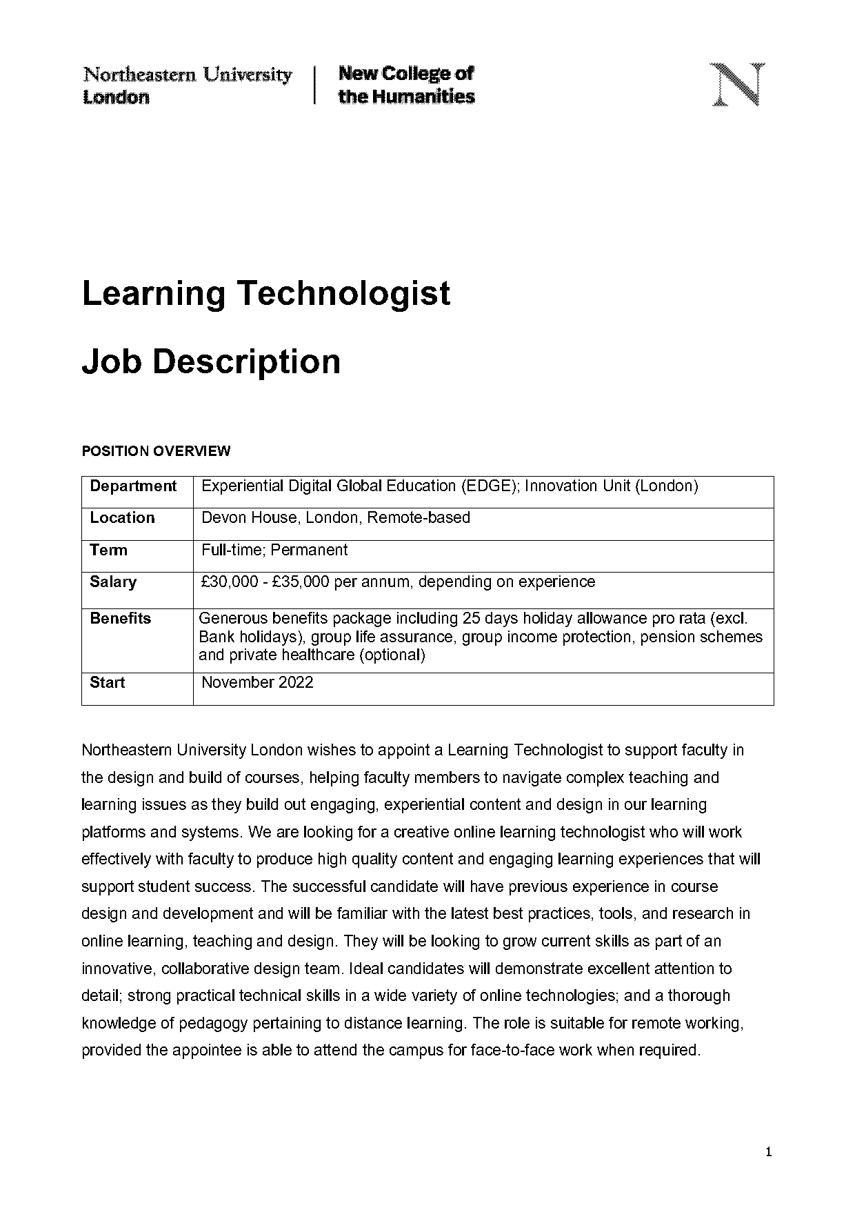 instructional design technologist jobs