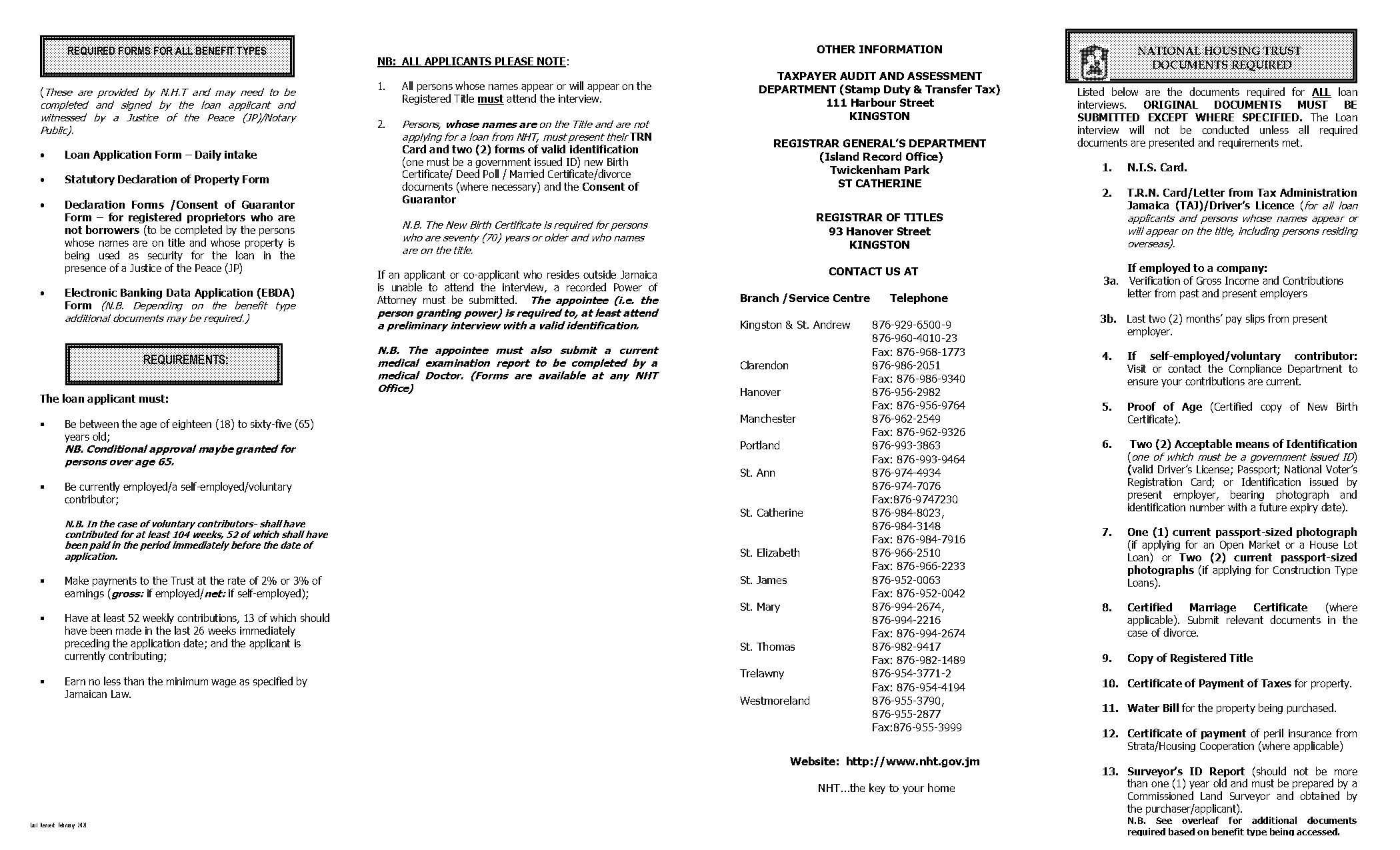 ncb car loan checklist