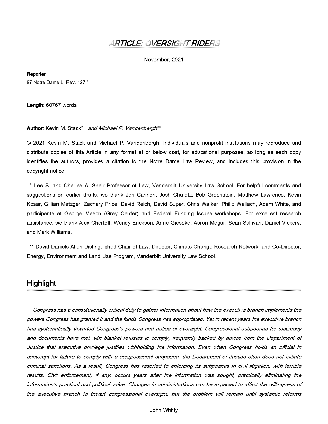 copy of law school classmates letter to cipollone