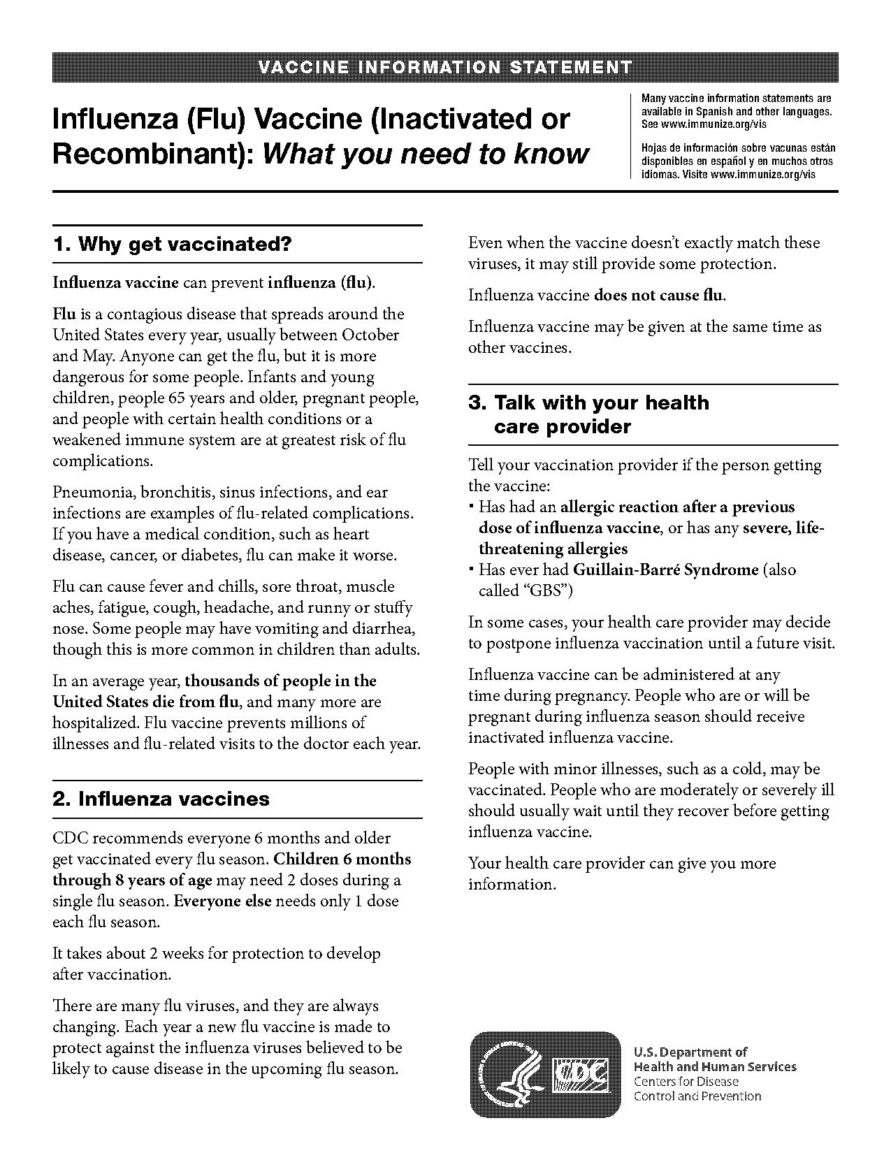 example patient summary statement