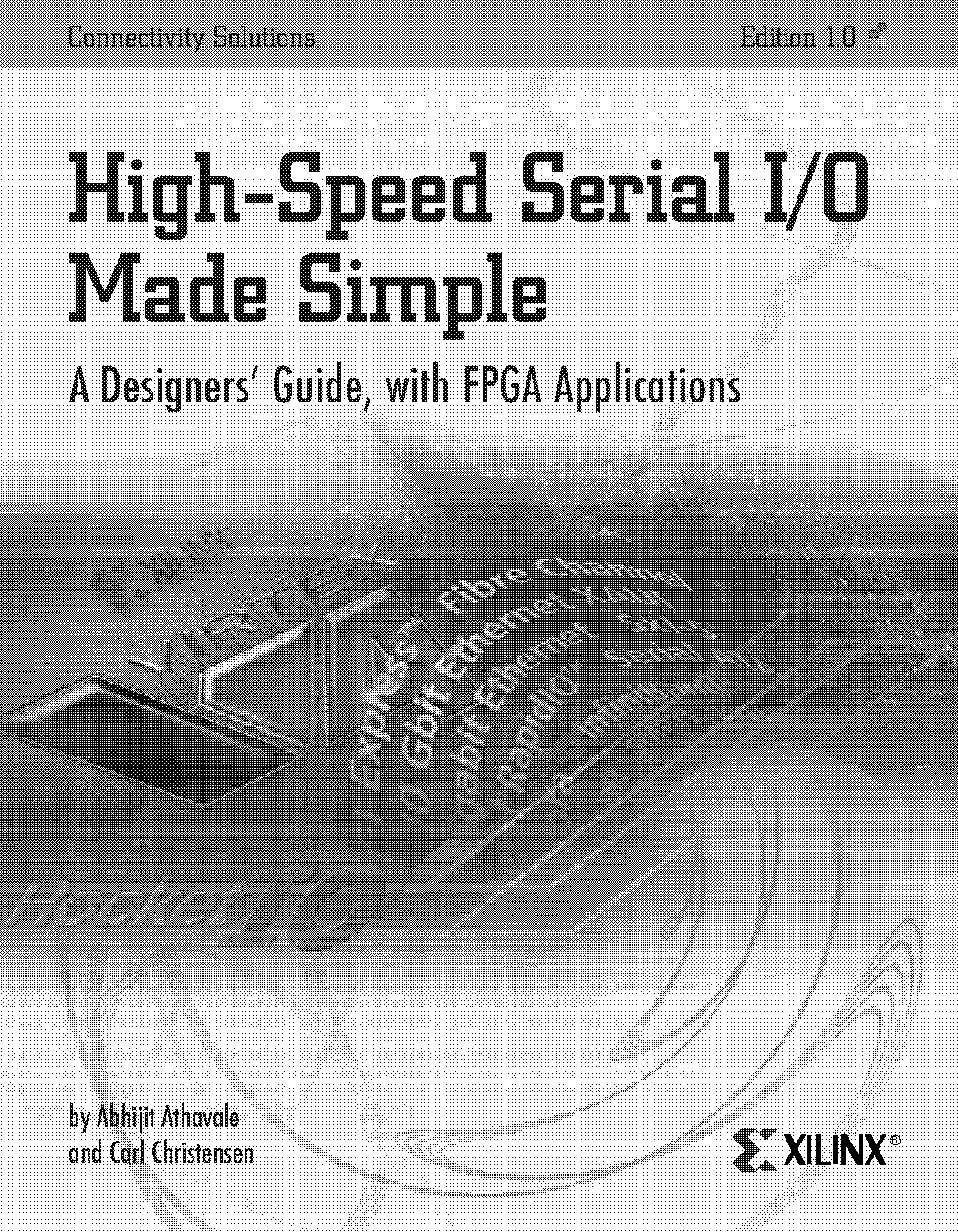 high speed serdes devices and applications pdf download