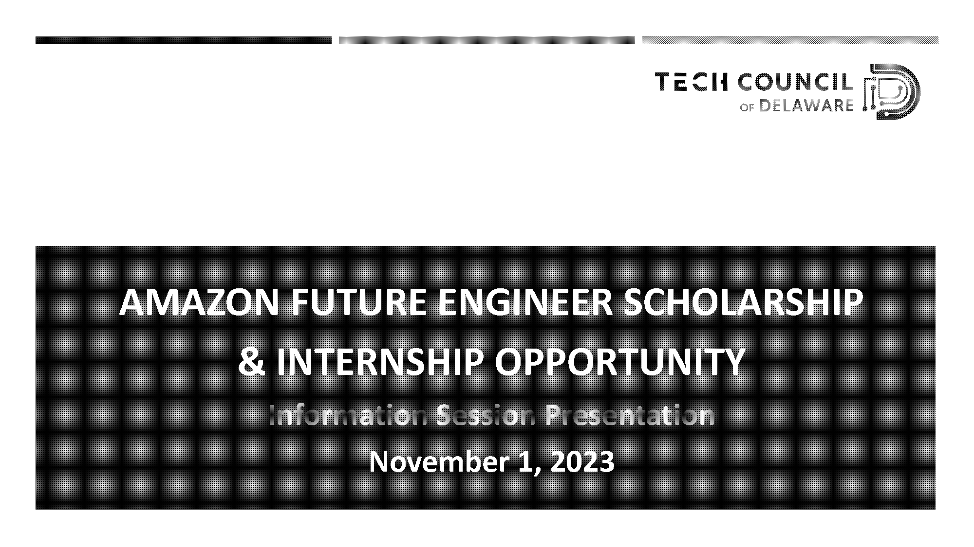 amazon future engineers application deadline