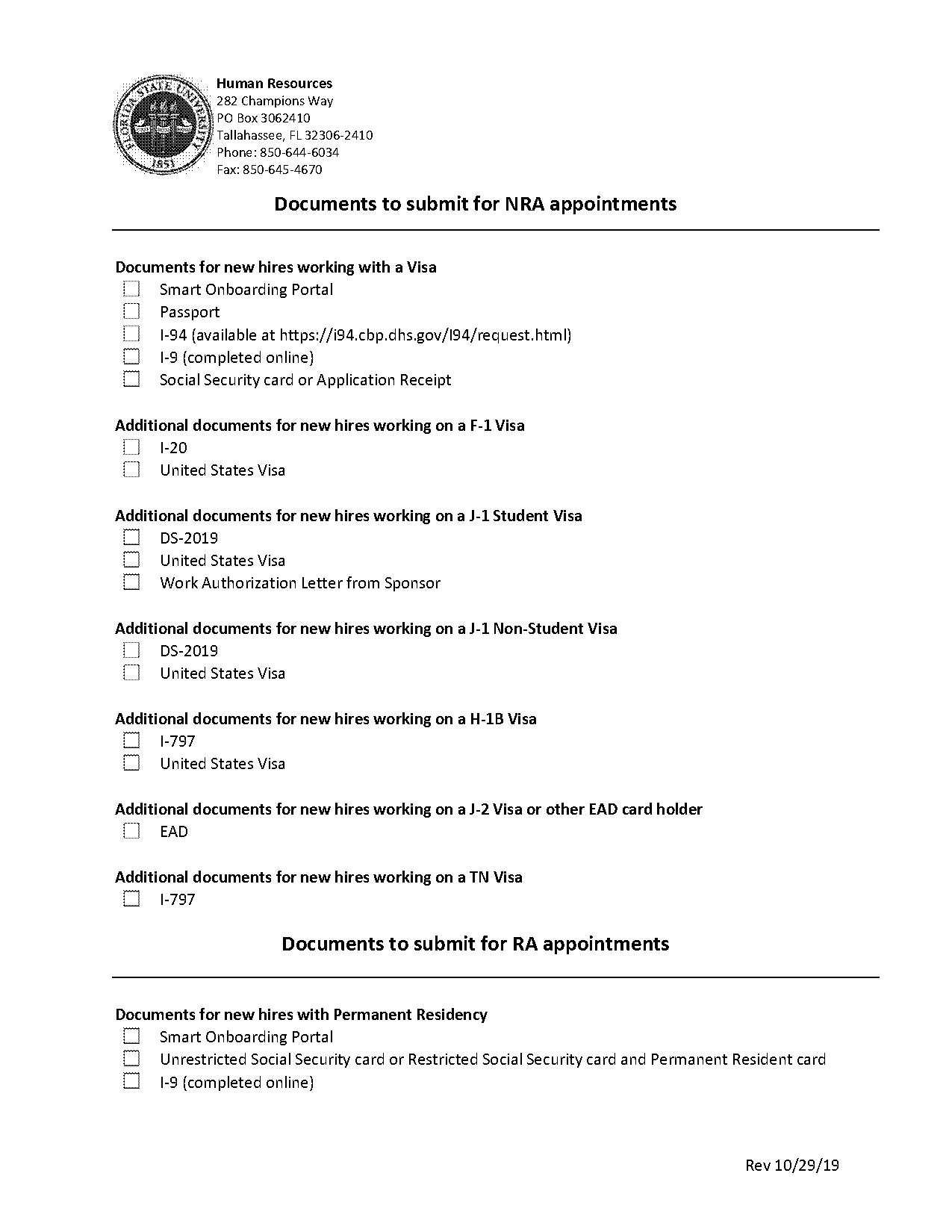 tn visa appointment documents