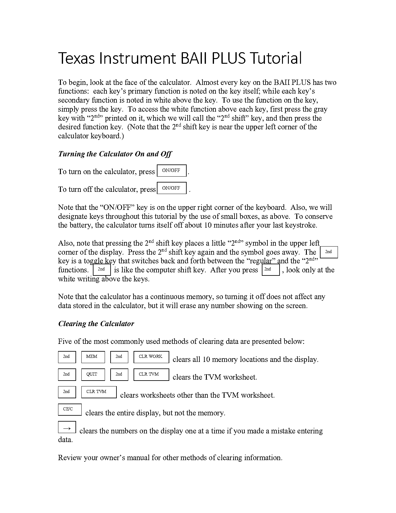 present value of an annuity ba ii plus