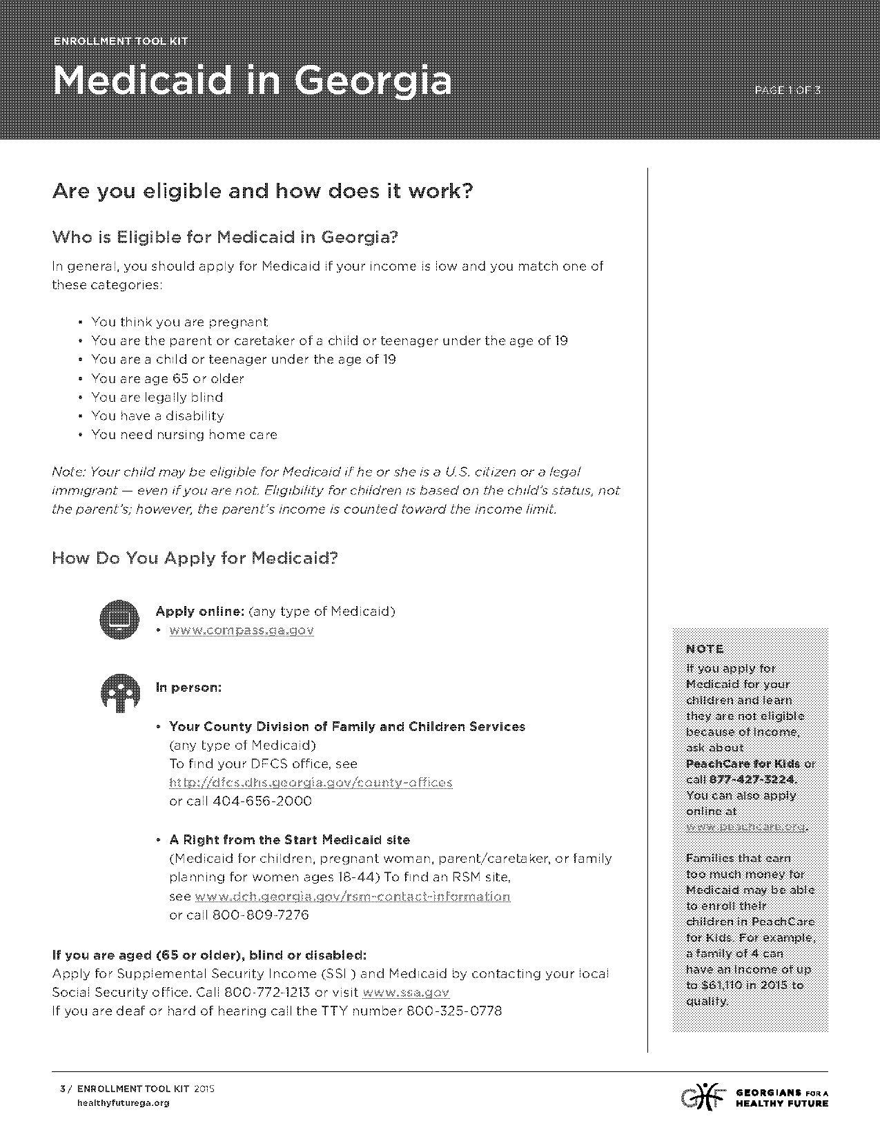 georgia compass medicaid application