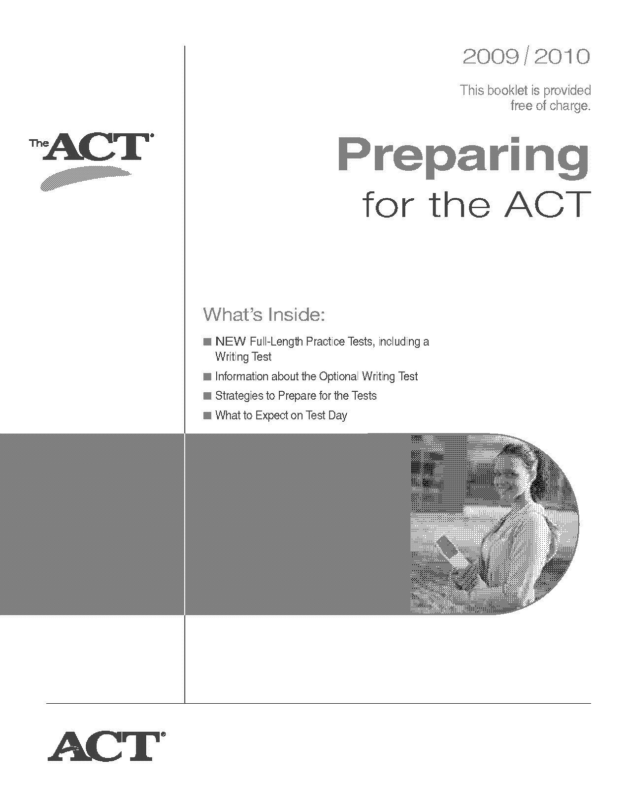 act practice test book