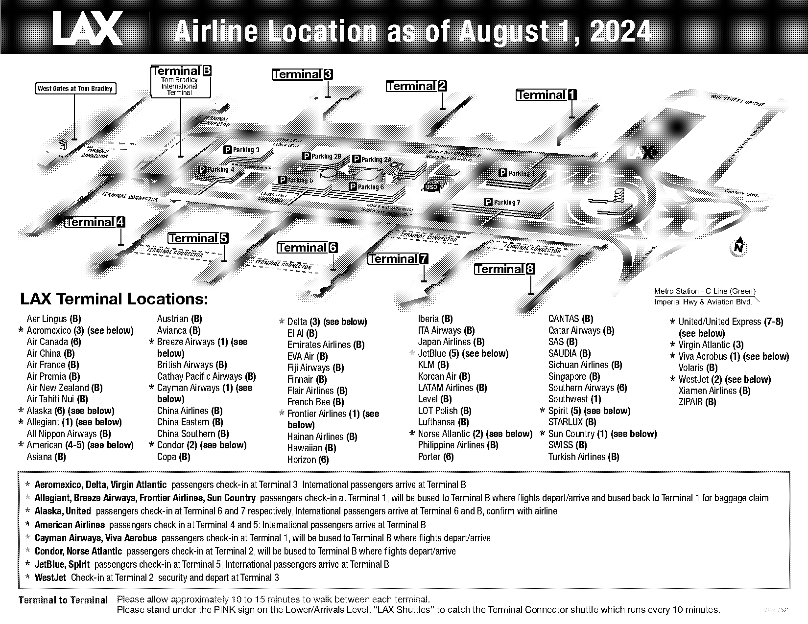 terminal b parking lax