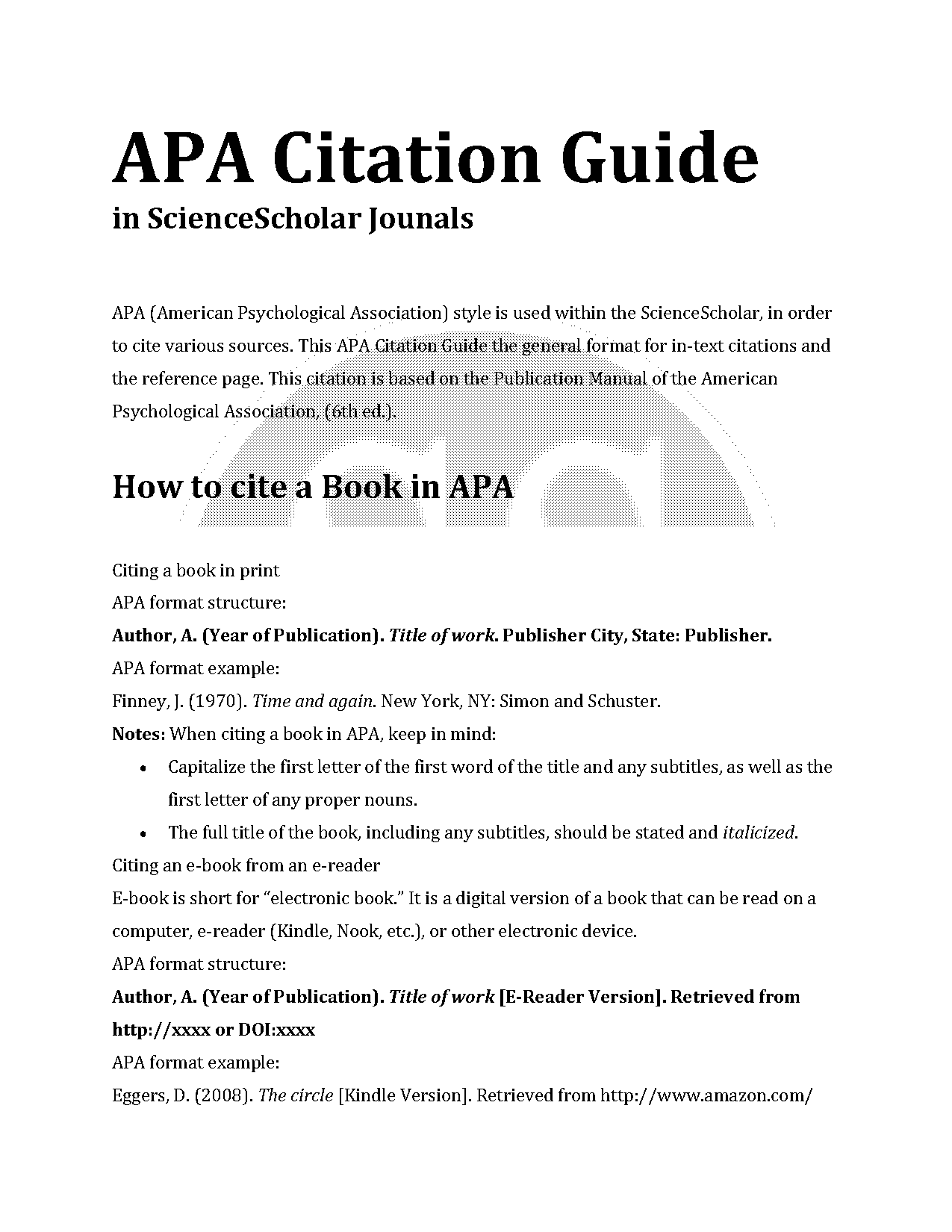 apa citation of website article publisher