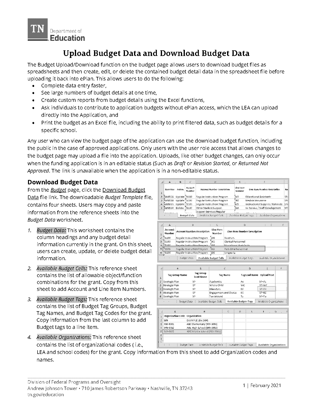 blank budget spreadsheet examples