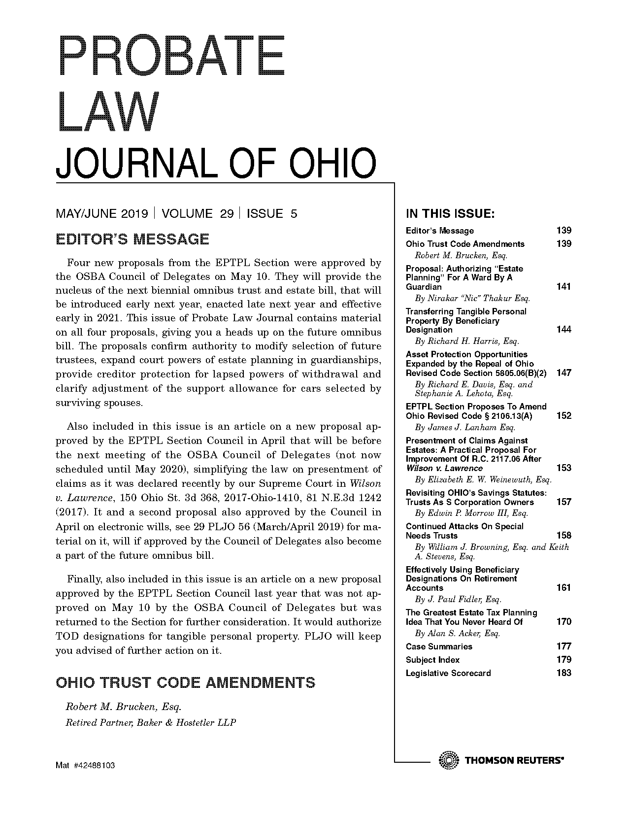 ohio tangible personal property memorandum