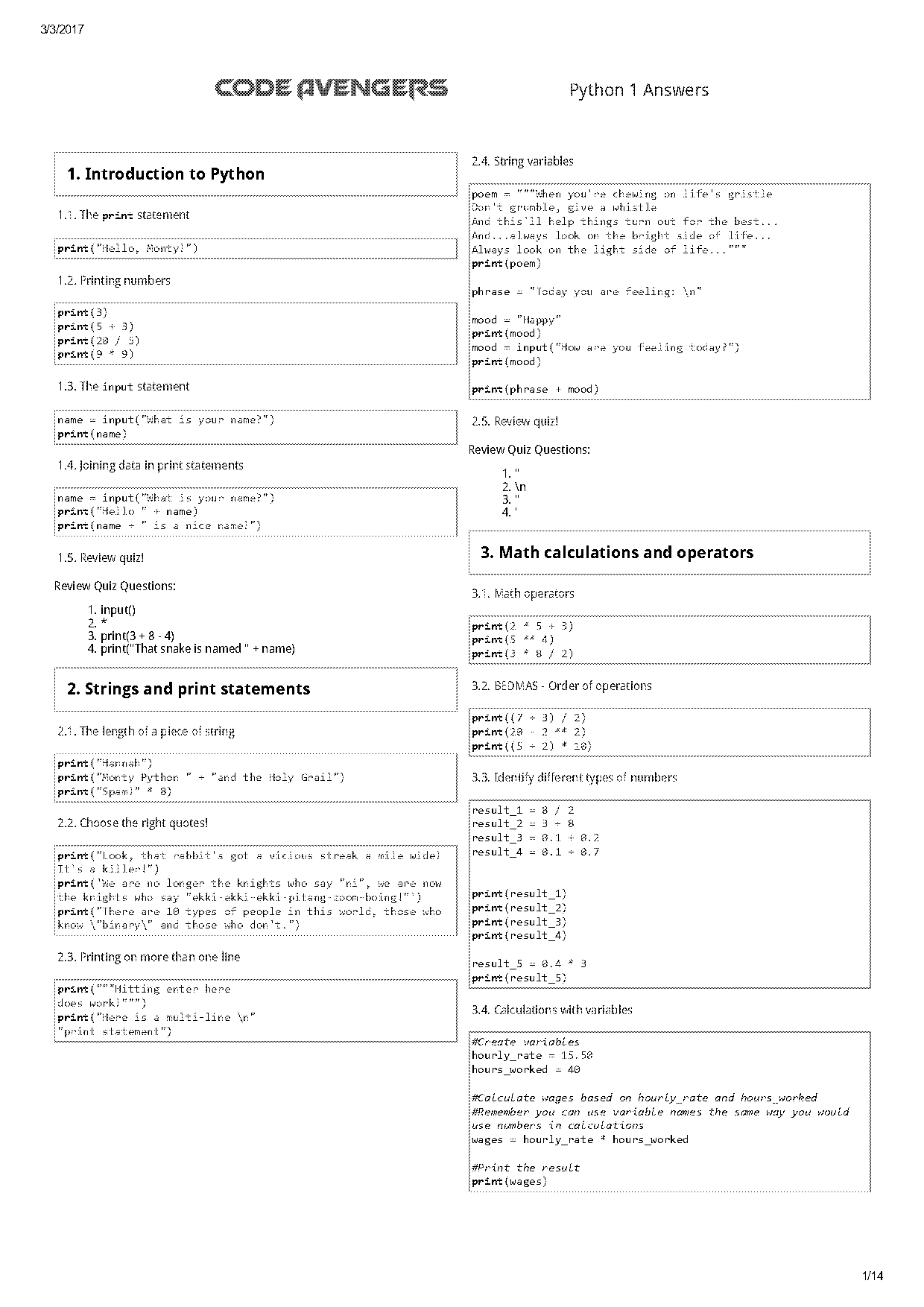 if statement python for string