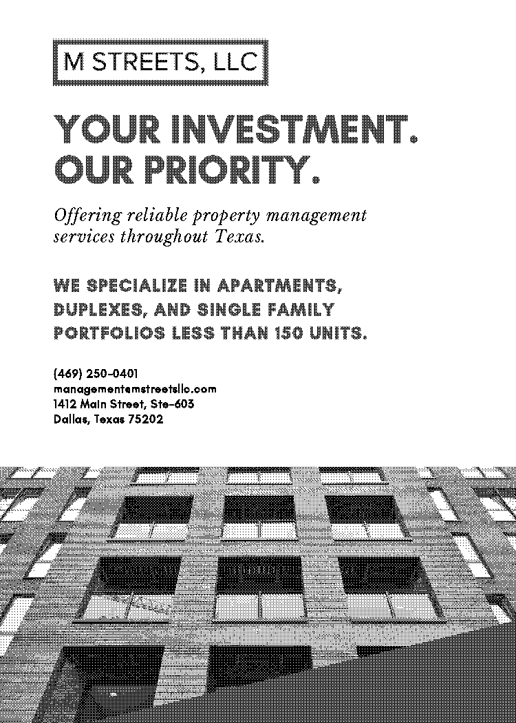 properties llc class a dallas m streets