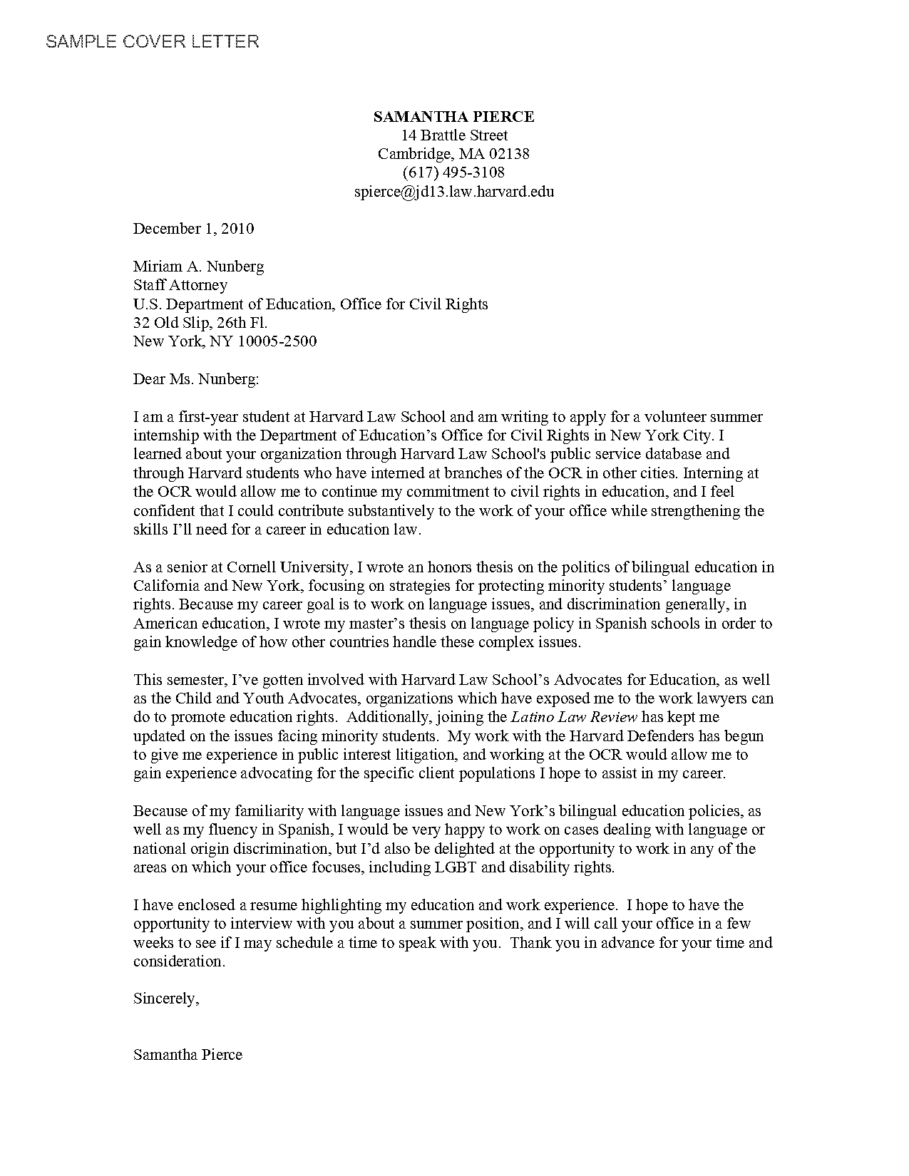 cover letter for teaching job with no experience sample