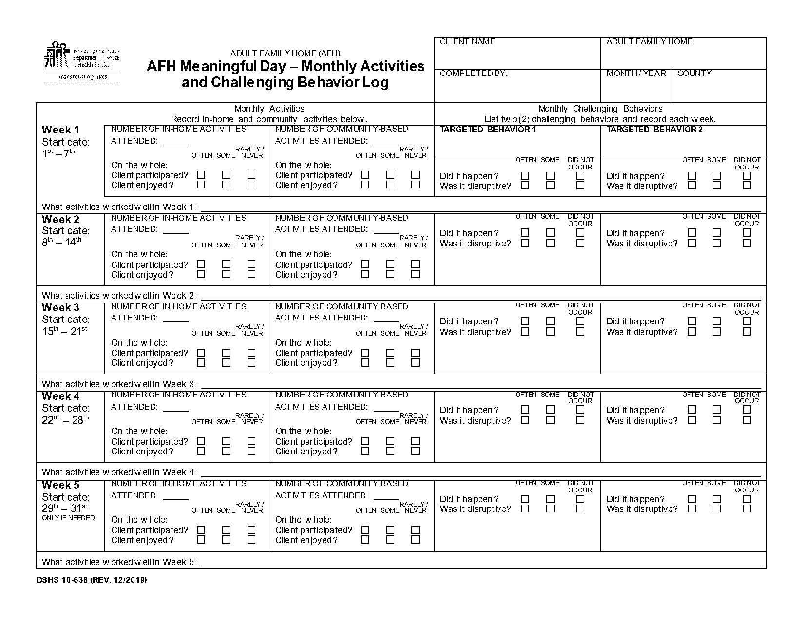 client tracking sheet template