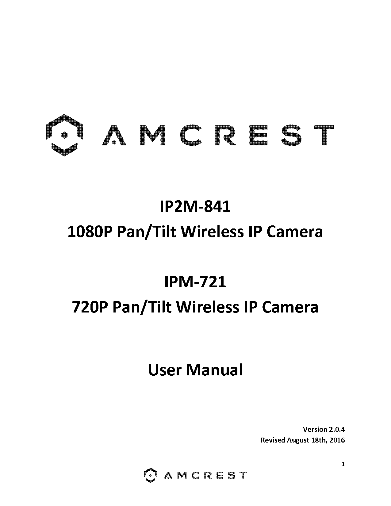 how to assign amcrest ip address