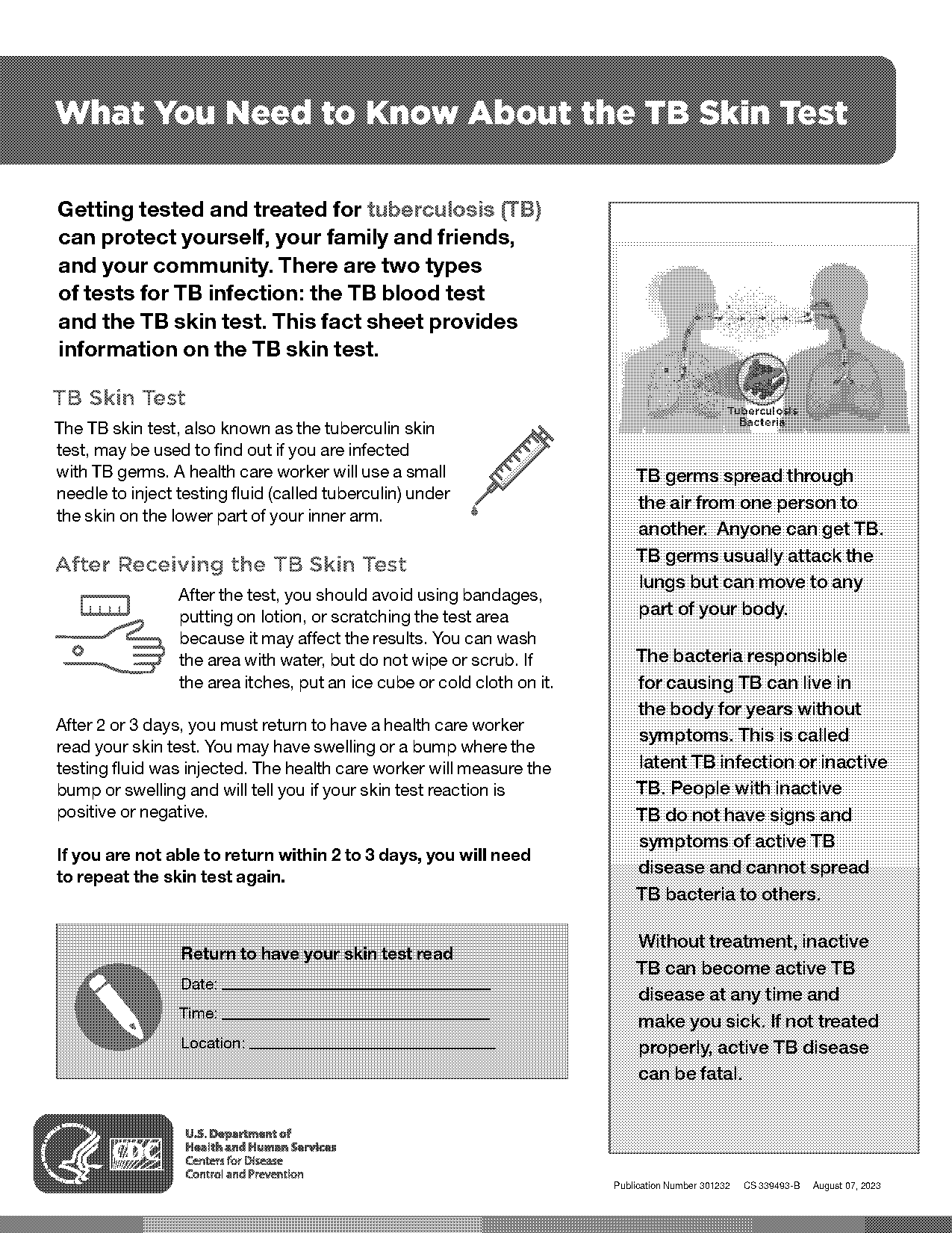 bcg vaccination screening questionnaire