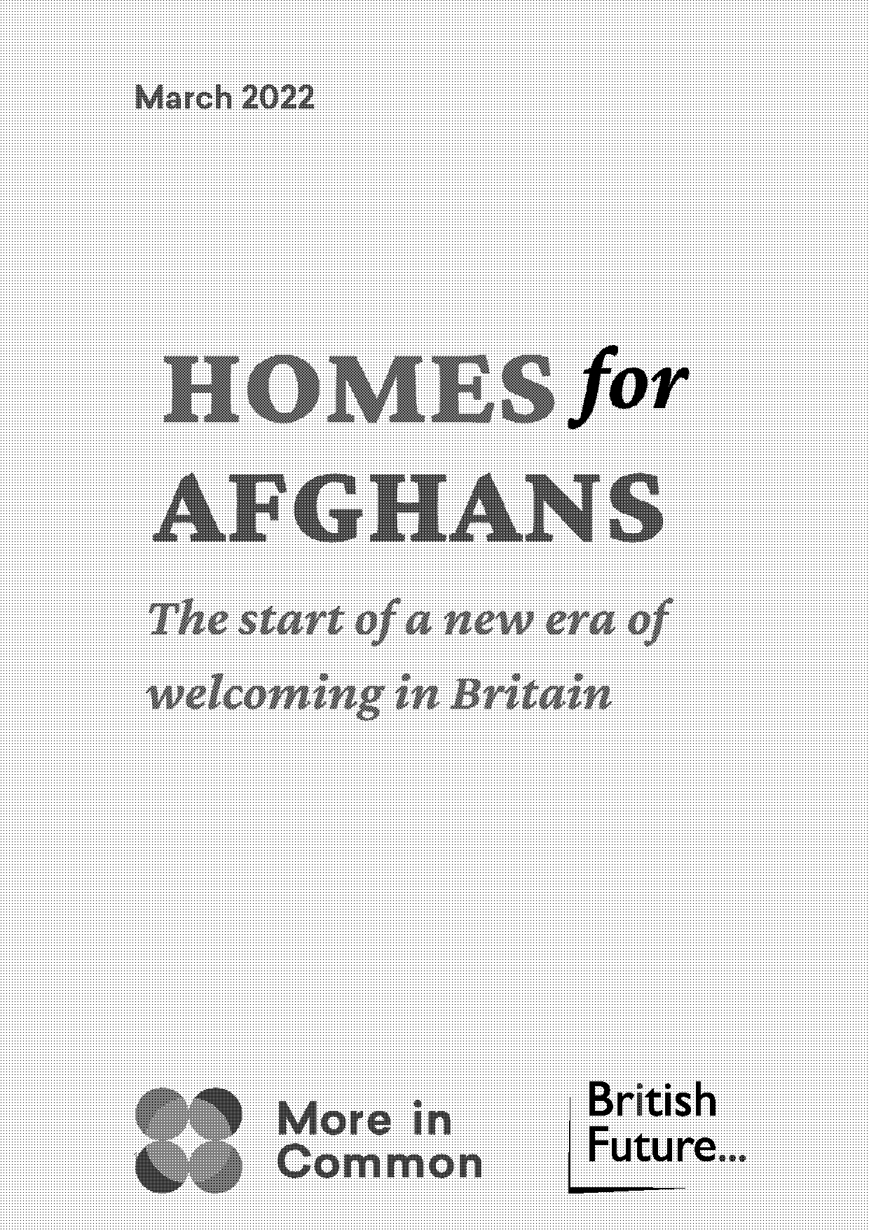 can i offer my home to afghan refugees