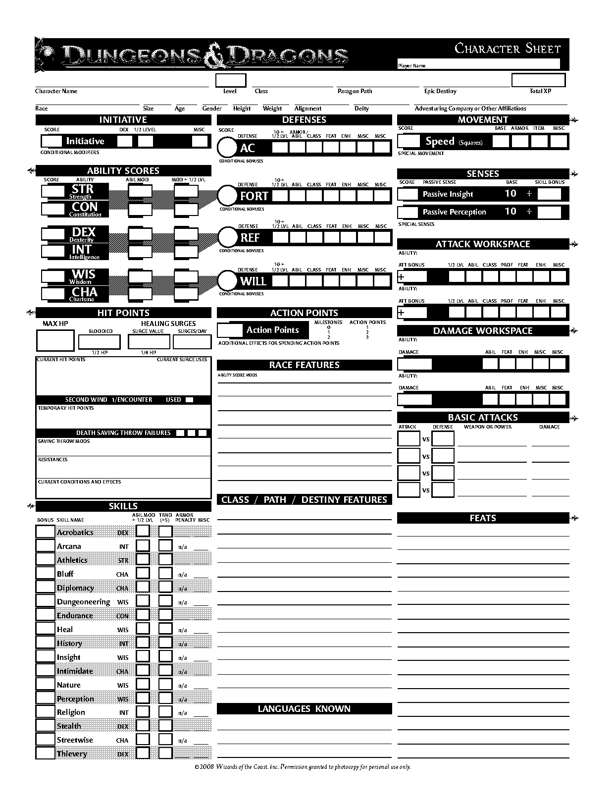 dnd basic sheet blank